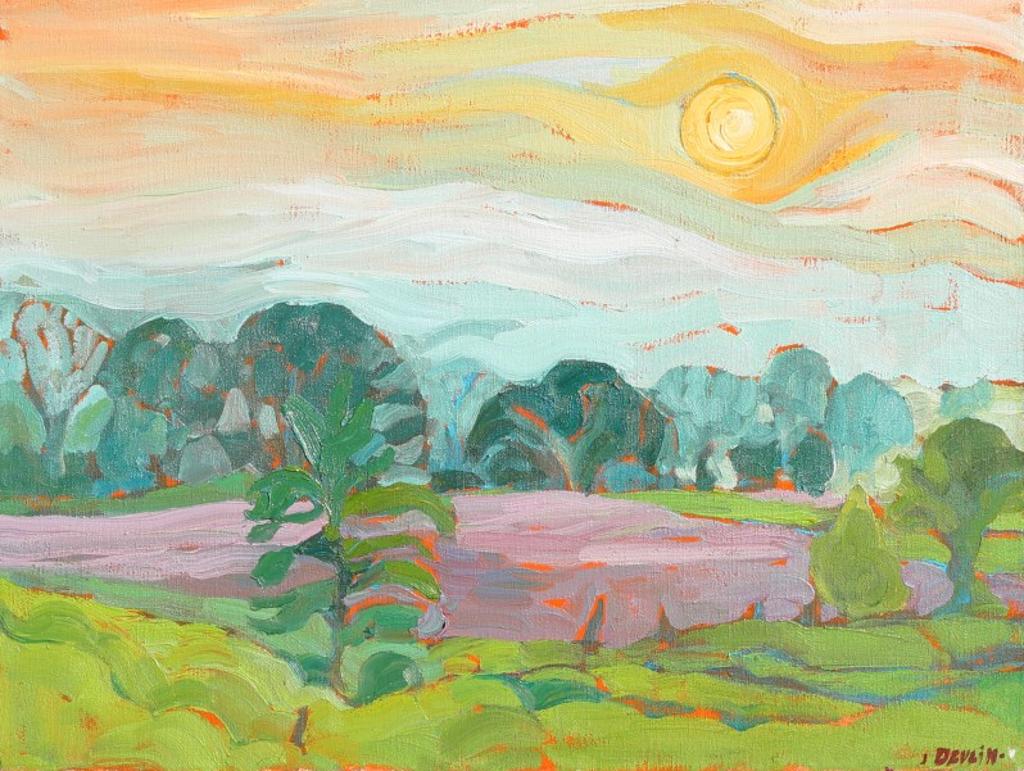Joyce Frances Devlin (1932) - Spring Landscape