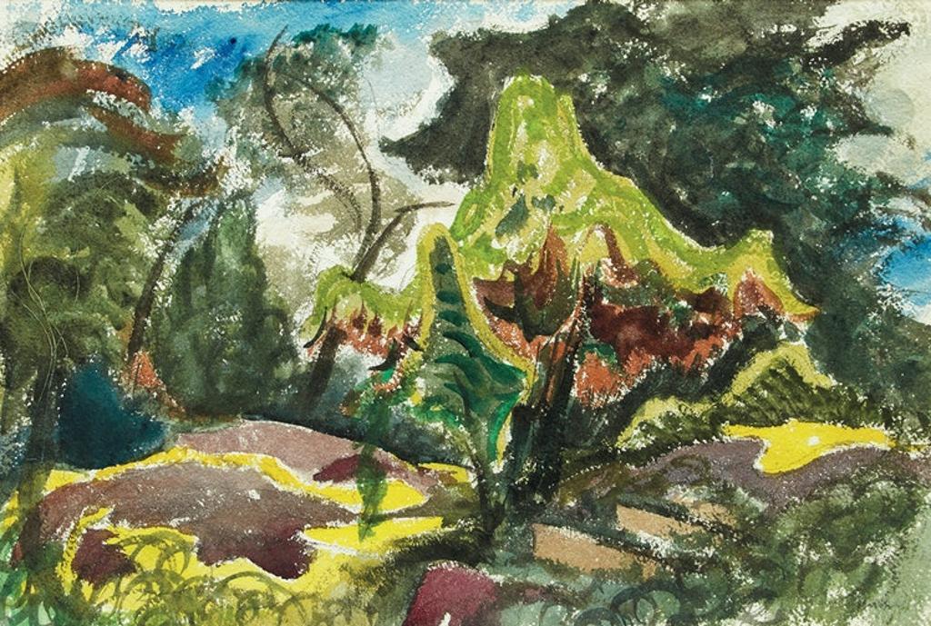 Jack Hamilton Bush (1909-1977) - Tangled Trees