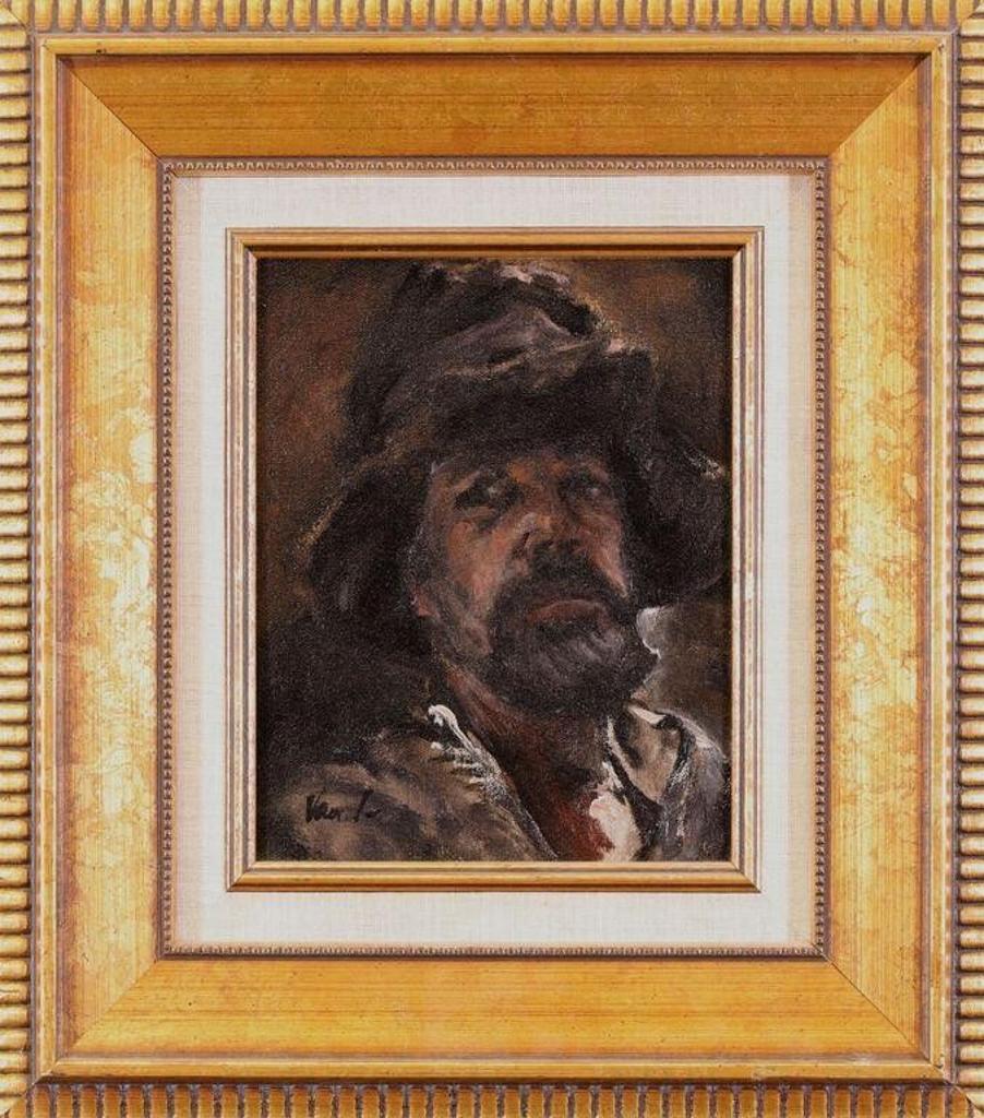 Constant Con van Suchtelen (1920) - Self-Portrait in a Fur Hat; 1983