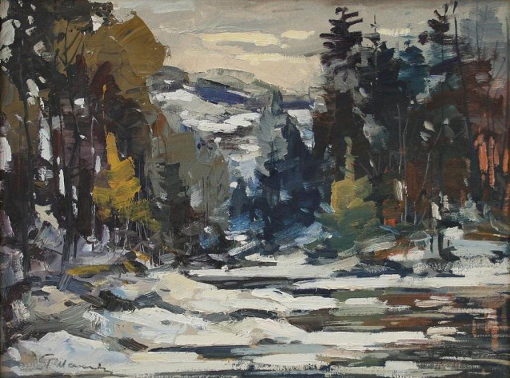 Geza (Gordon) Marich (1913-1985) - Laurentian River In Winter