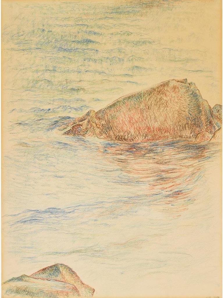 Lionel Lemoine FitzGerald (1890-1956) - Rocks And Ripples, Howe Sound, B.C.