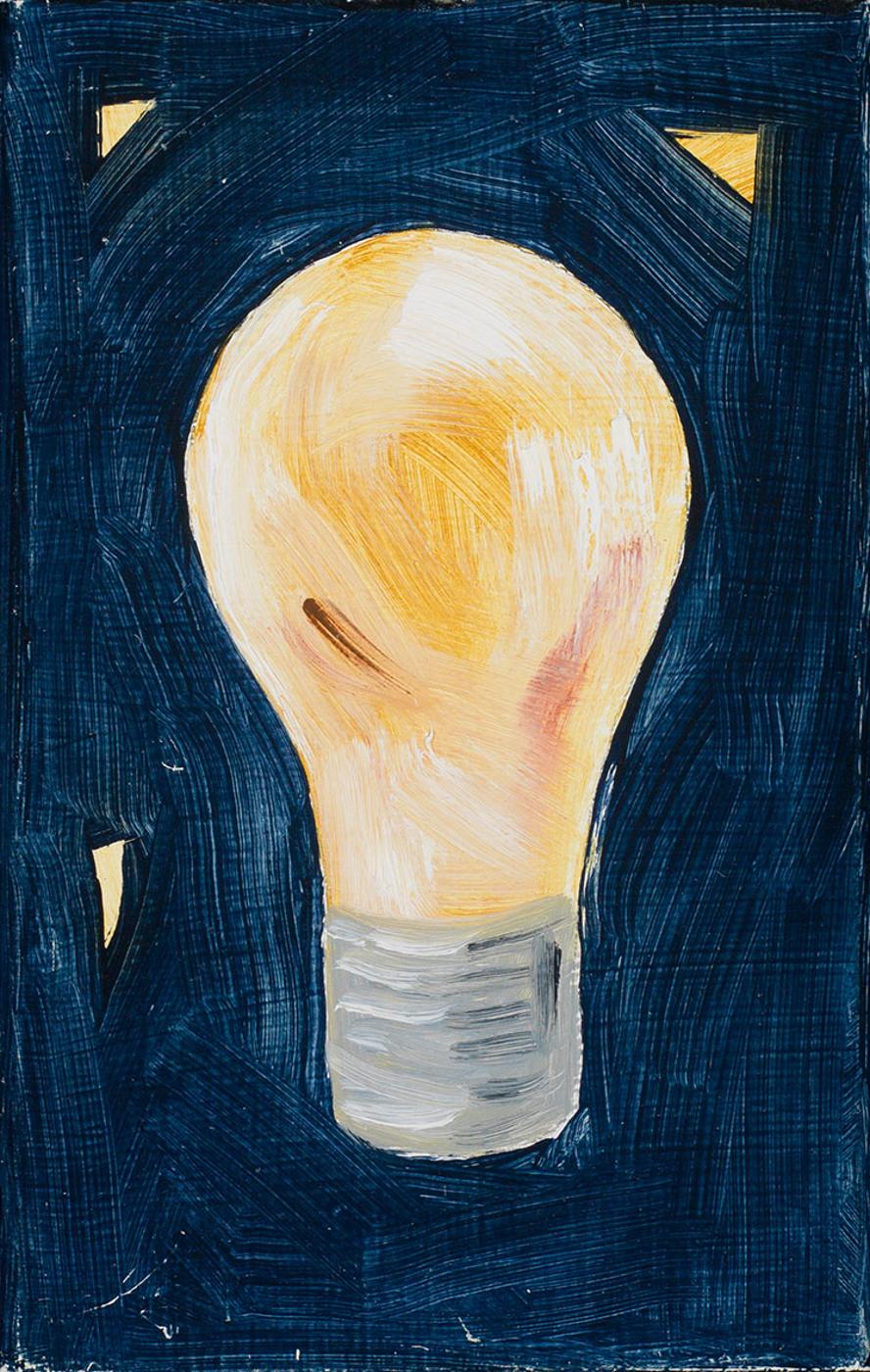 Agatha (Gathie) Falk (1928) - Light Bulb