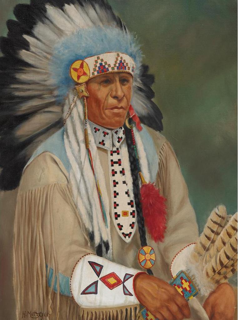 Father Henry Metzger (1877-1949) - Chief Star Blanket