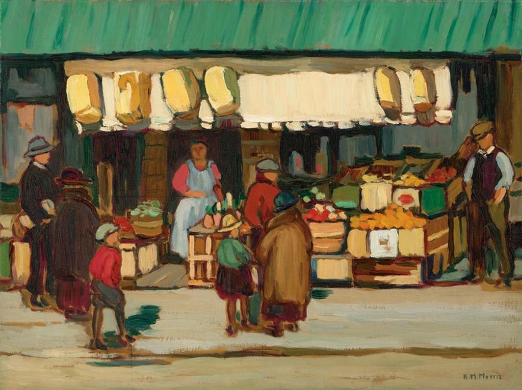 Kathleen Moir Morris (1893-1986) - The Fruit Shop, Ottawa