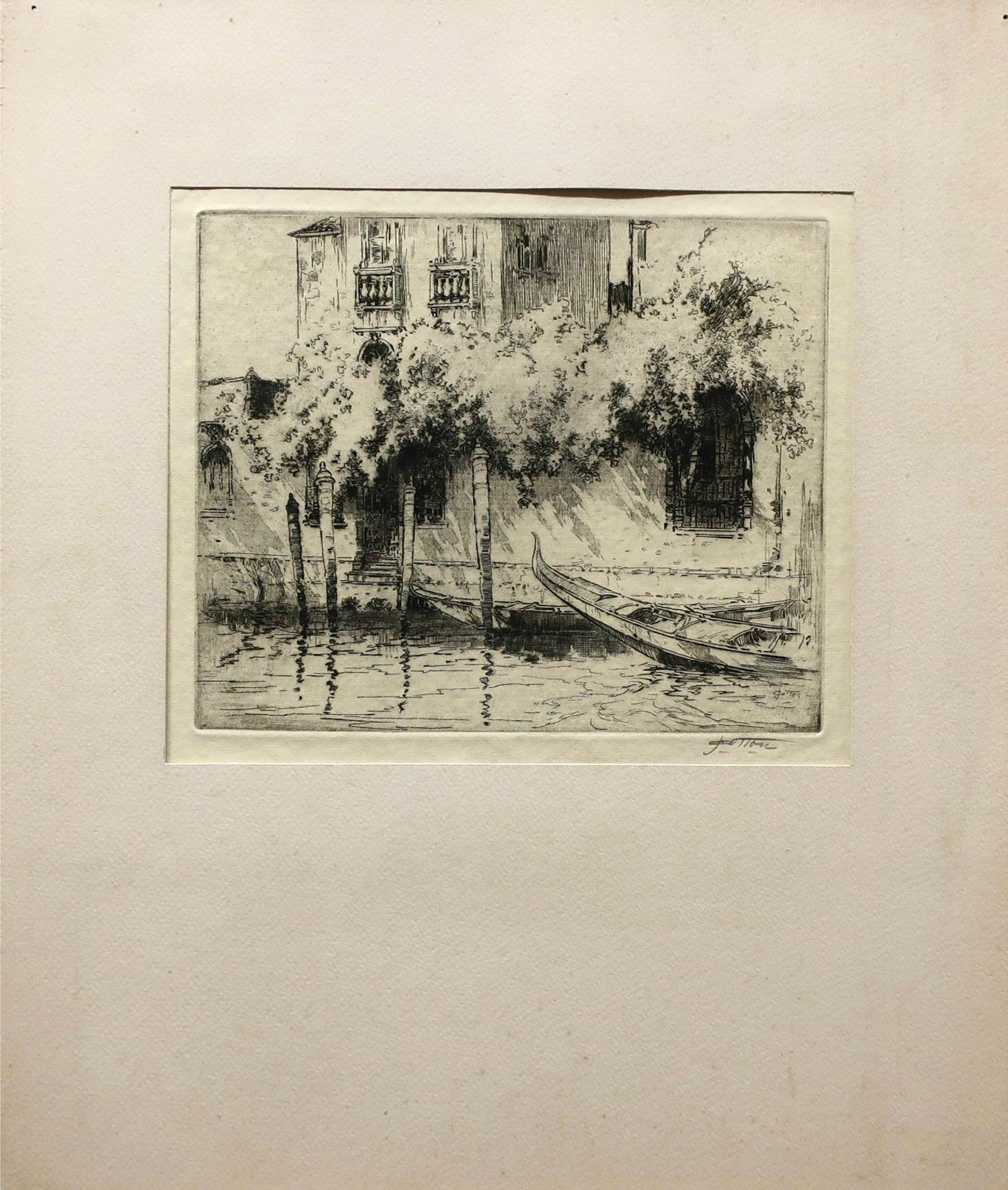 John Wesley Cotton (1869-1931) - Untitled (Venice)