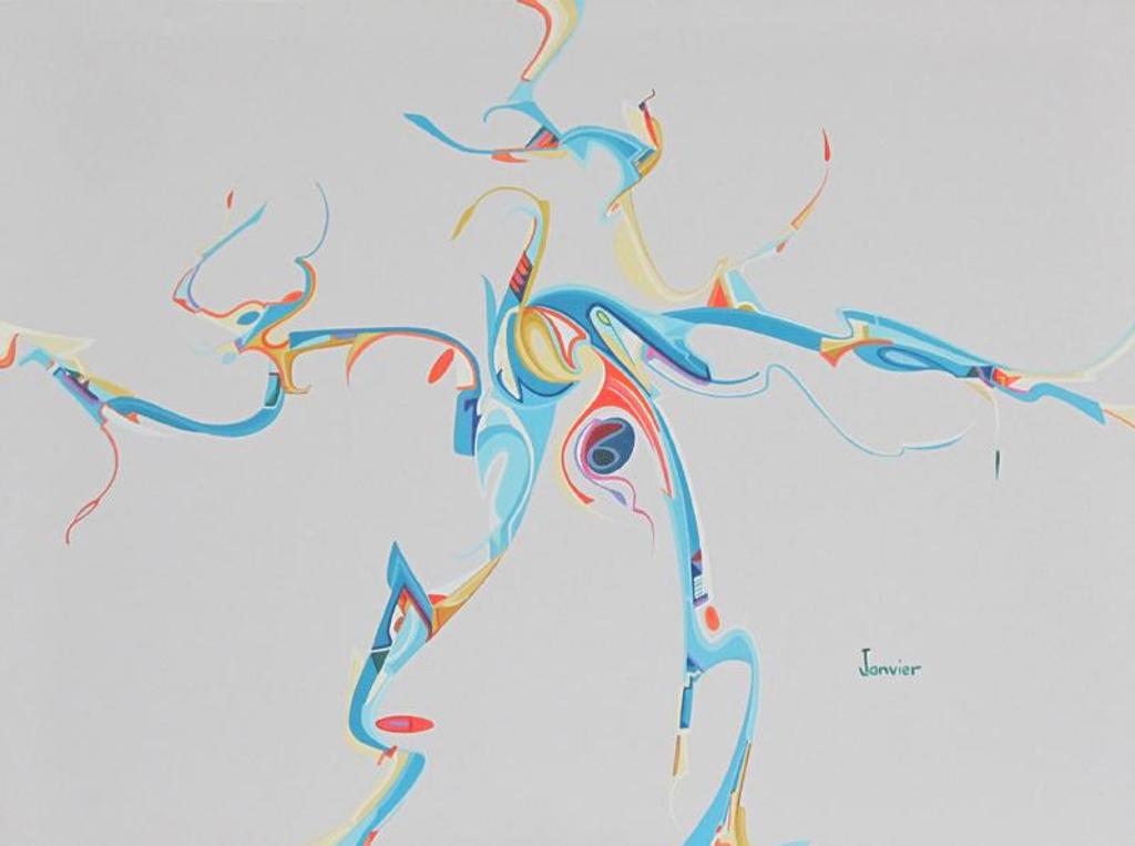 Alex Simeon Janvier (1935) - Light At End Of Tunnel For Miss Bna; 1981