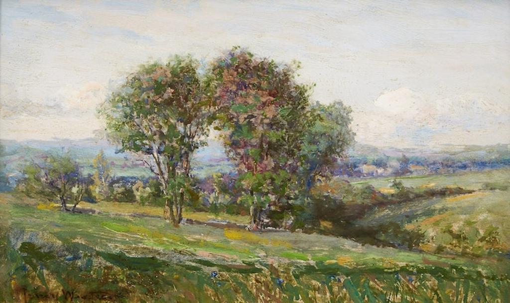 Percy Franklin Woodcock (1855-1936) - Landscape near Chateauguay