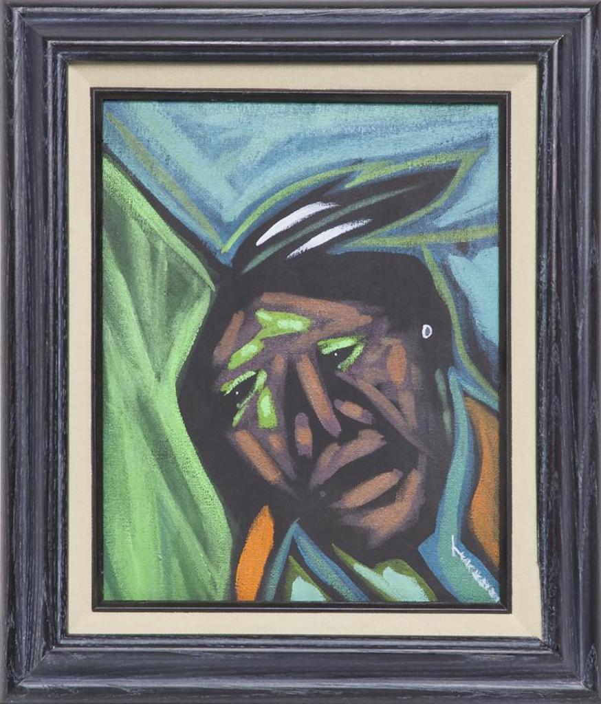 D.J. Tapakwan (1977) - Untitled - Green Portrait
