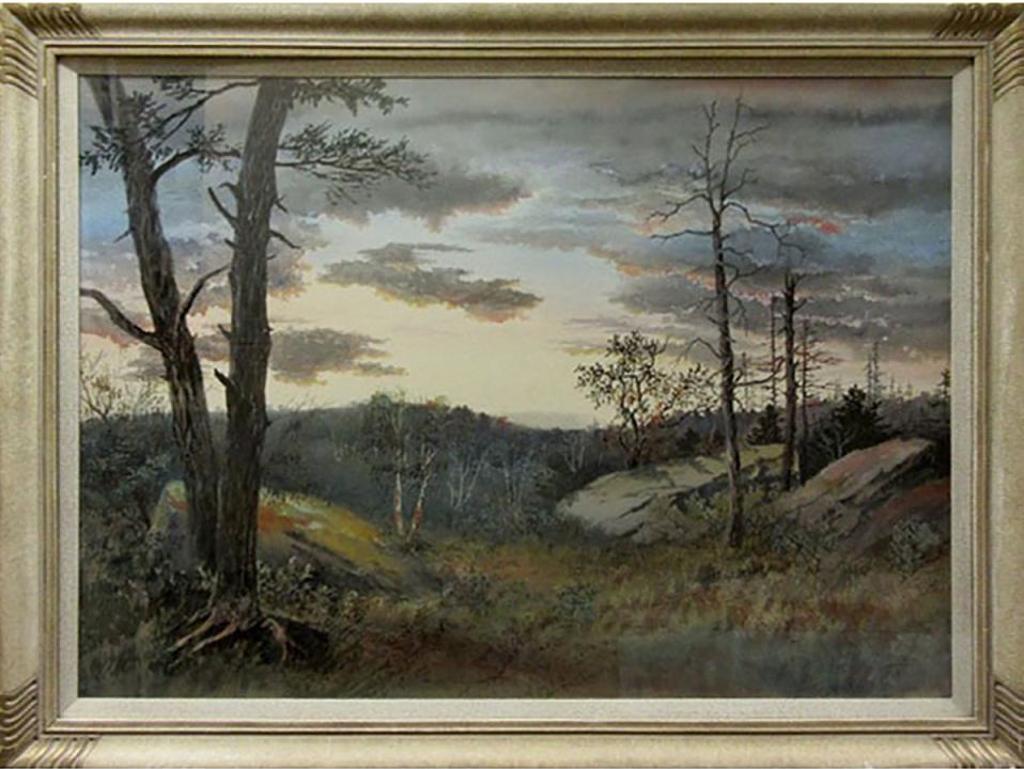 Thomas Harrison (T.H.) Wilkinson (1847-1929) - Landscape At Dusk