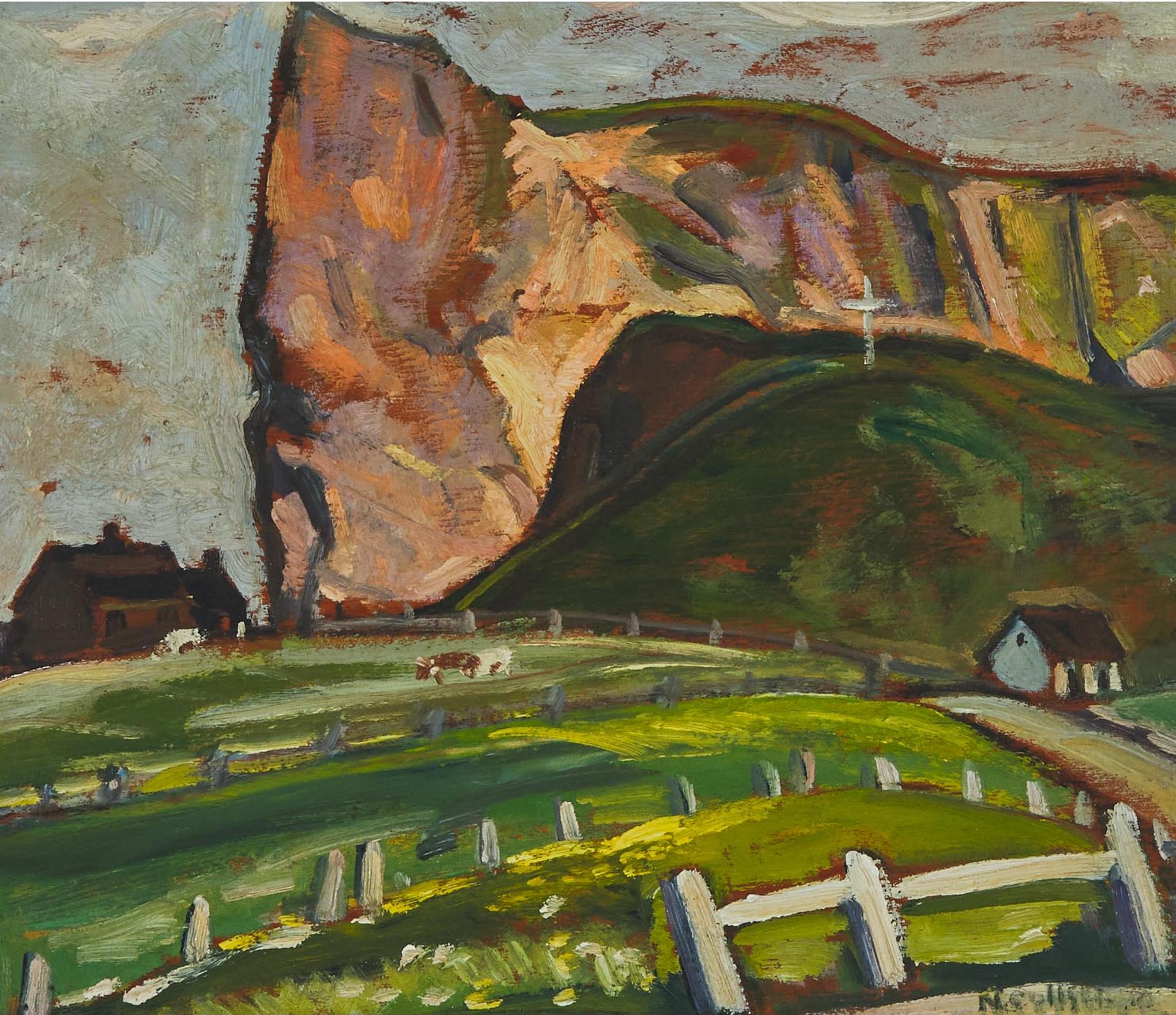 Nora Frances Elisabeth Collyer (1898-1979) - Percé Rock, Percé, P.Q., 1953