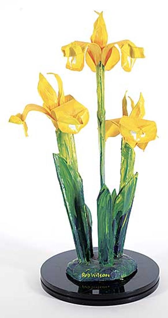 Rob Wilson - Three Golden Irises II