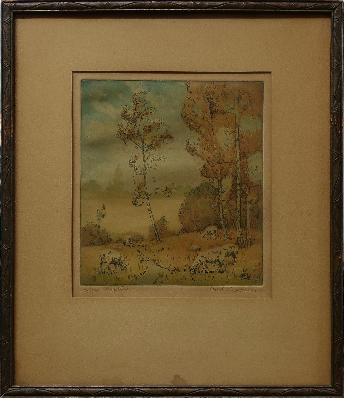 Frederick Stanley Haines (1879-1960) - Autumn Pasture