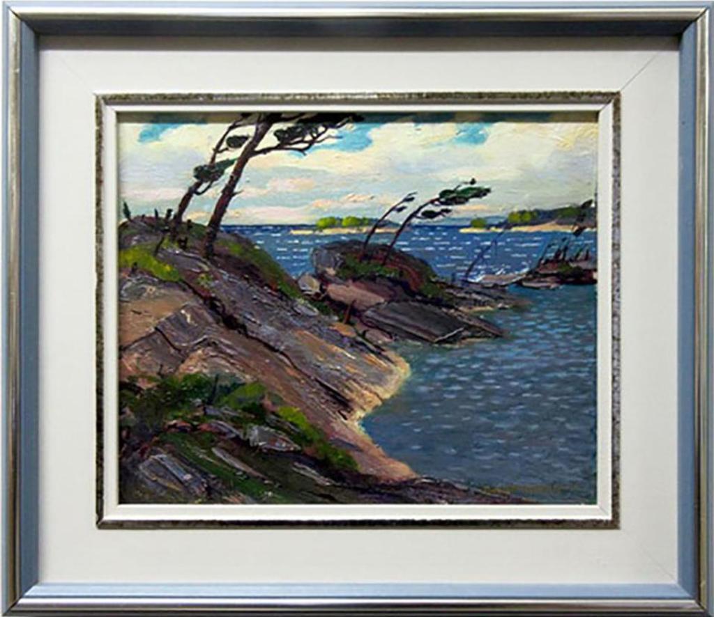 Ray A. Storberg (1908) - Untitled (Windswept On Georgian Bay)
