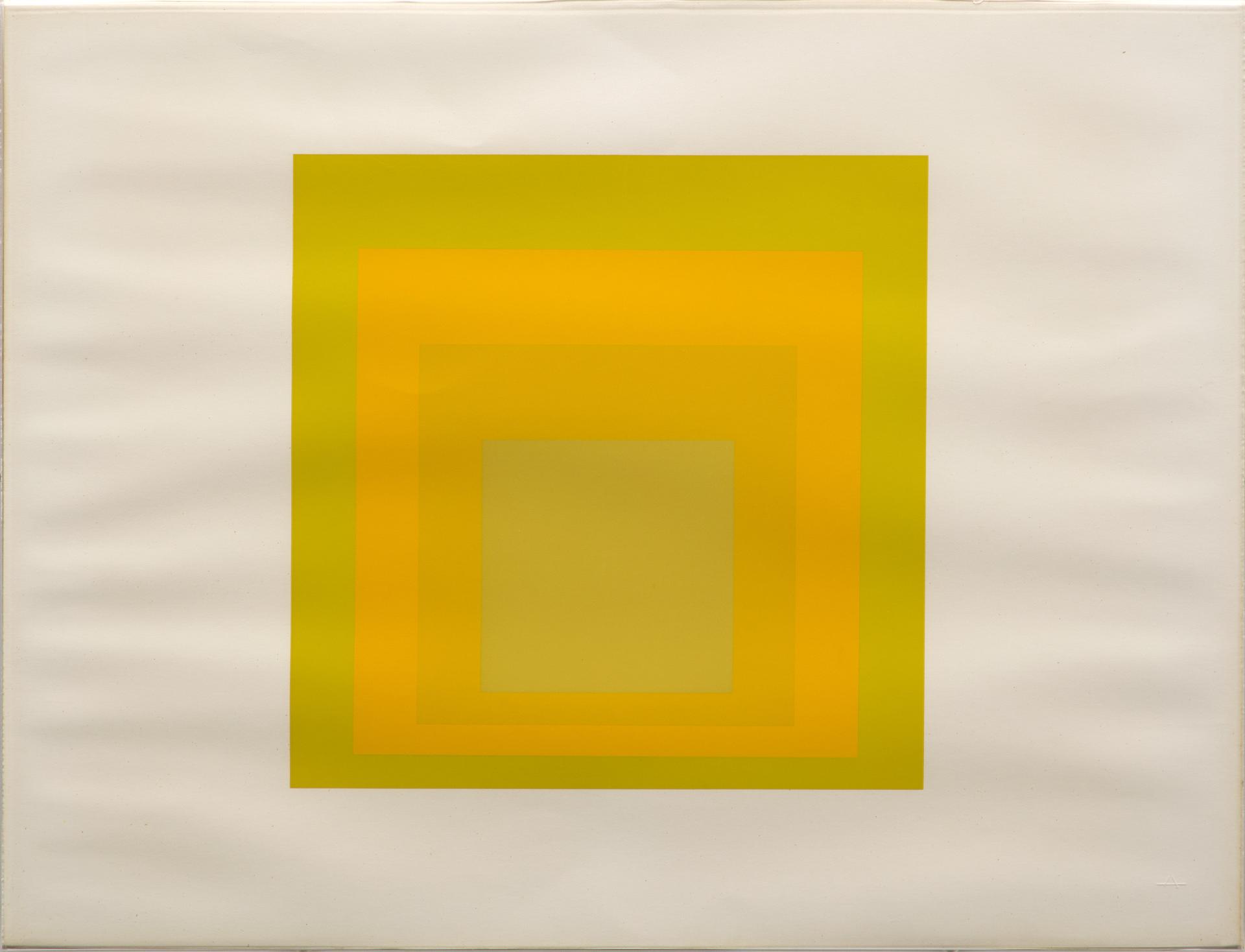 Josef Albers (1888-1976) - Articulation I & II »), 1972
