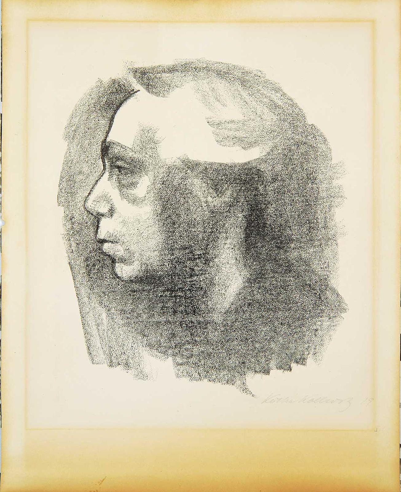 Kathe Kollwitz (1867-1945) - Self Portrait