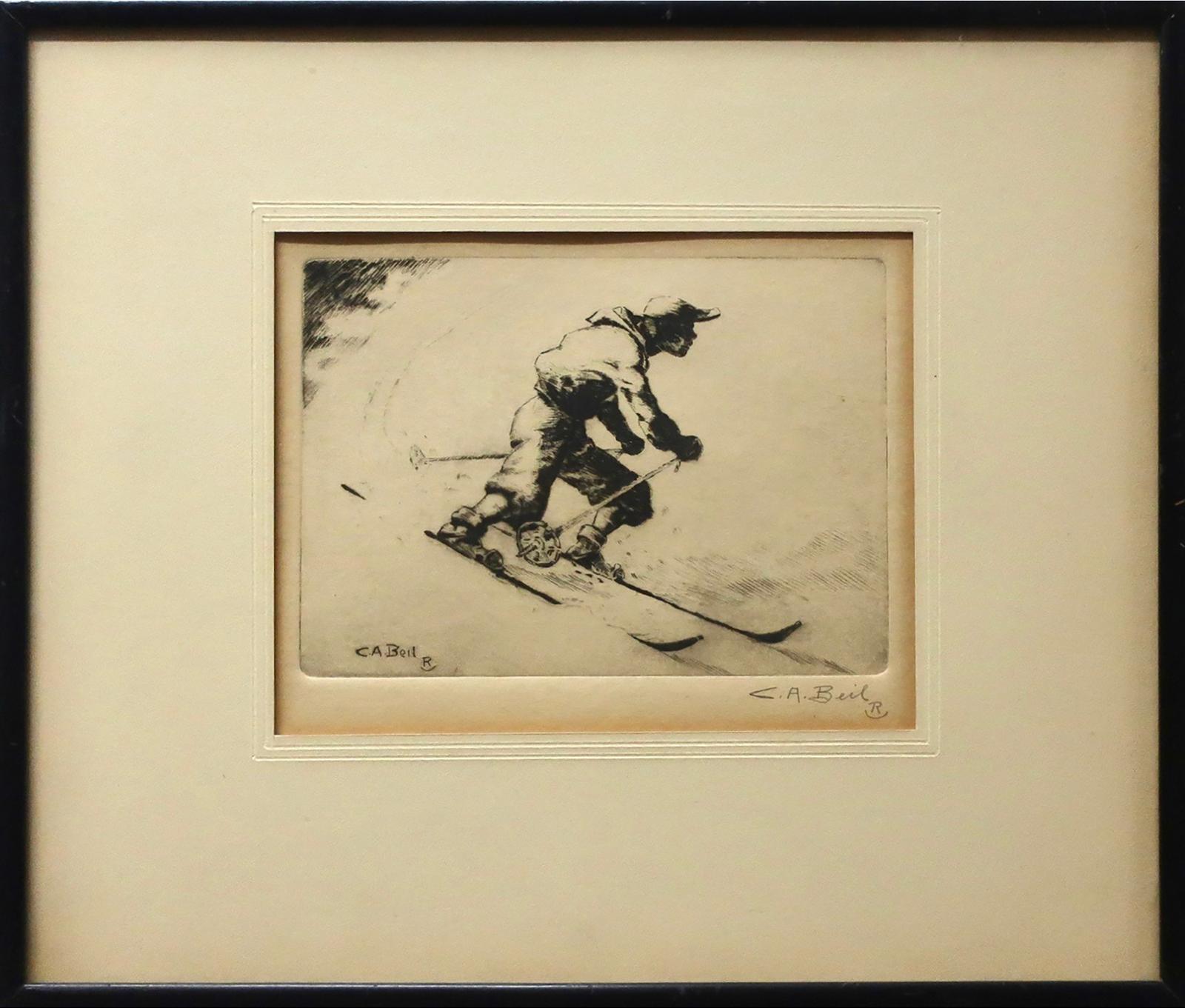 Charles A. (Charlie) Beil (1894-1976) - Downhill Skier