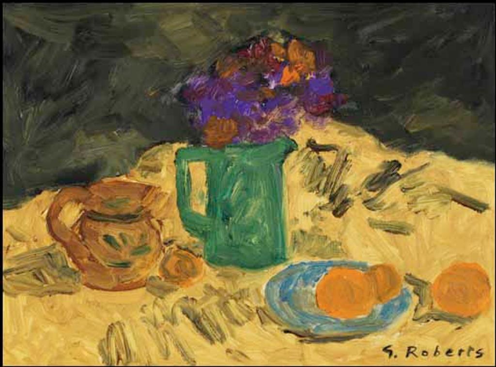 William Goodridge Roberts (1921-2001) - Still Life with Oranges and Flowers