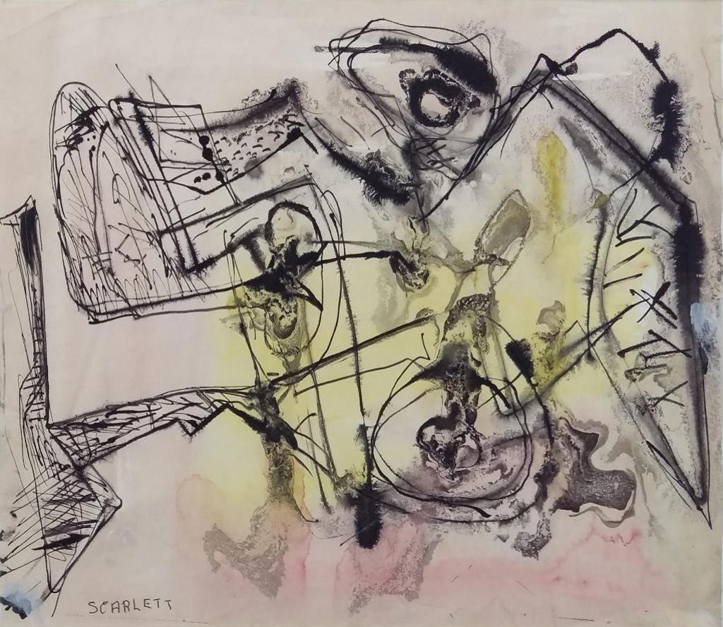 Rolph Scarlett (1889-1984) - Abstract Composition, c.1950