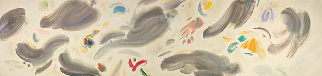 Paul Alexander Fournier (1939) - Meadow Wind - Grey and Blooming