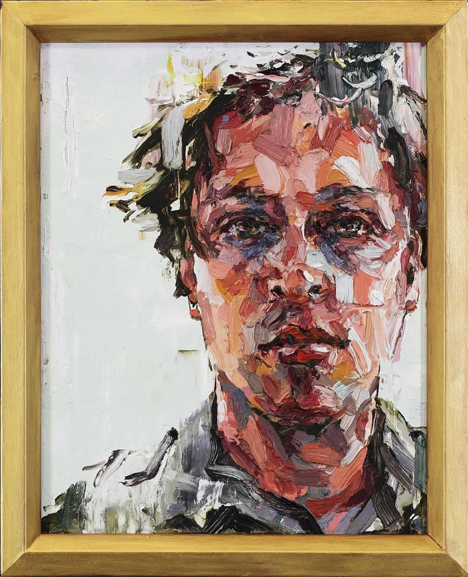 Aaron Siderenko (1956) - Untitled, Self-Portrait