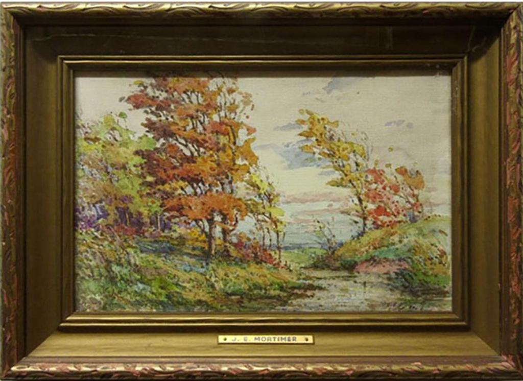 J.E. Mortimer - Autumn Landscape