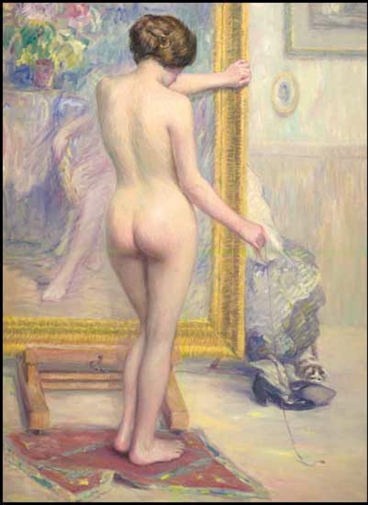 Franklin Milton Armington (1876-1941) - Nude in the Studio