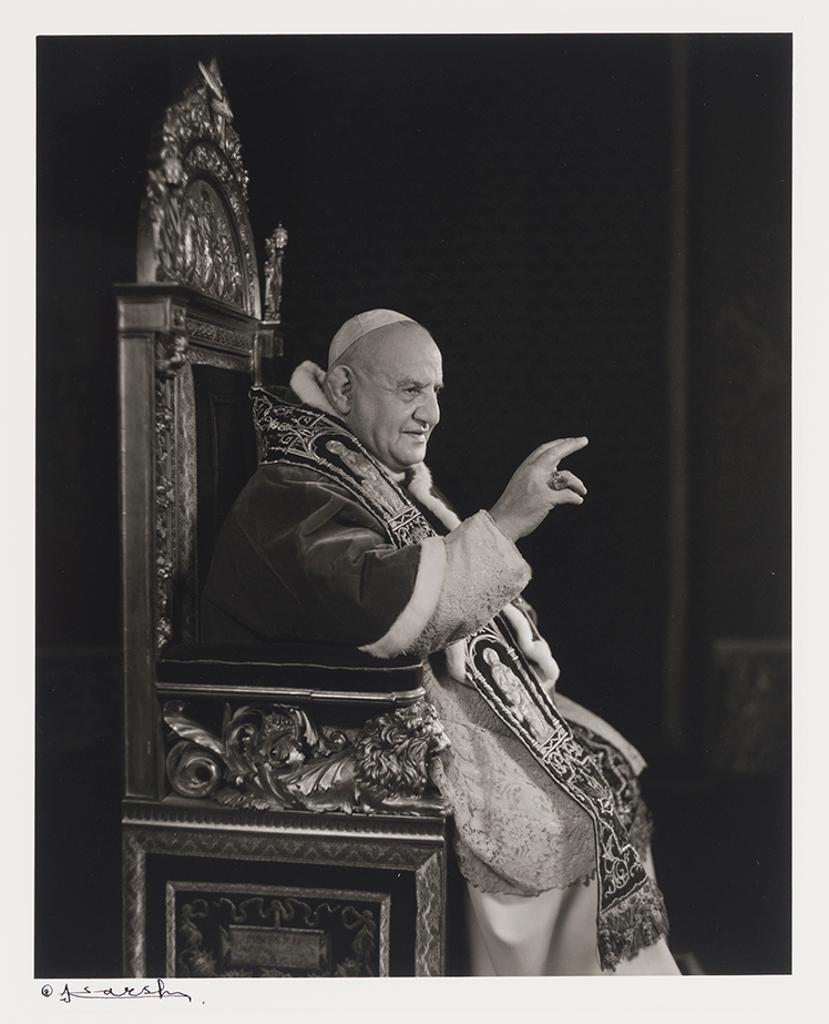 Yousuf Karsh (1908-2002) - Pope John XXIII