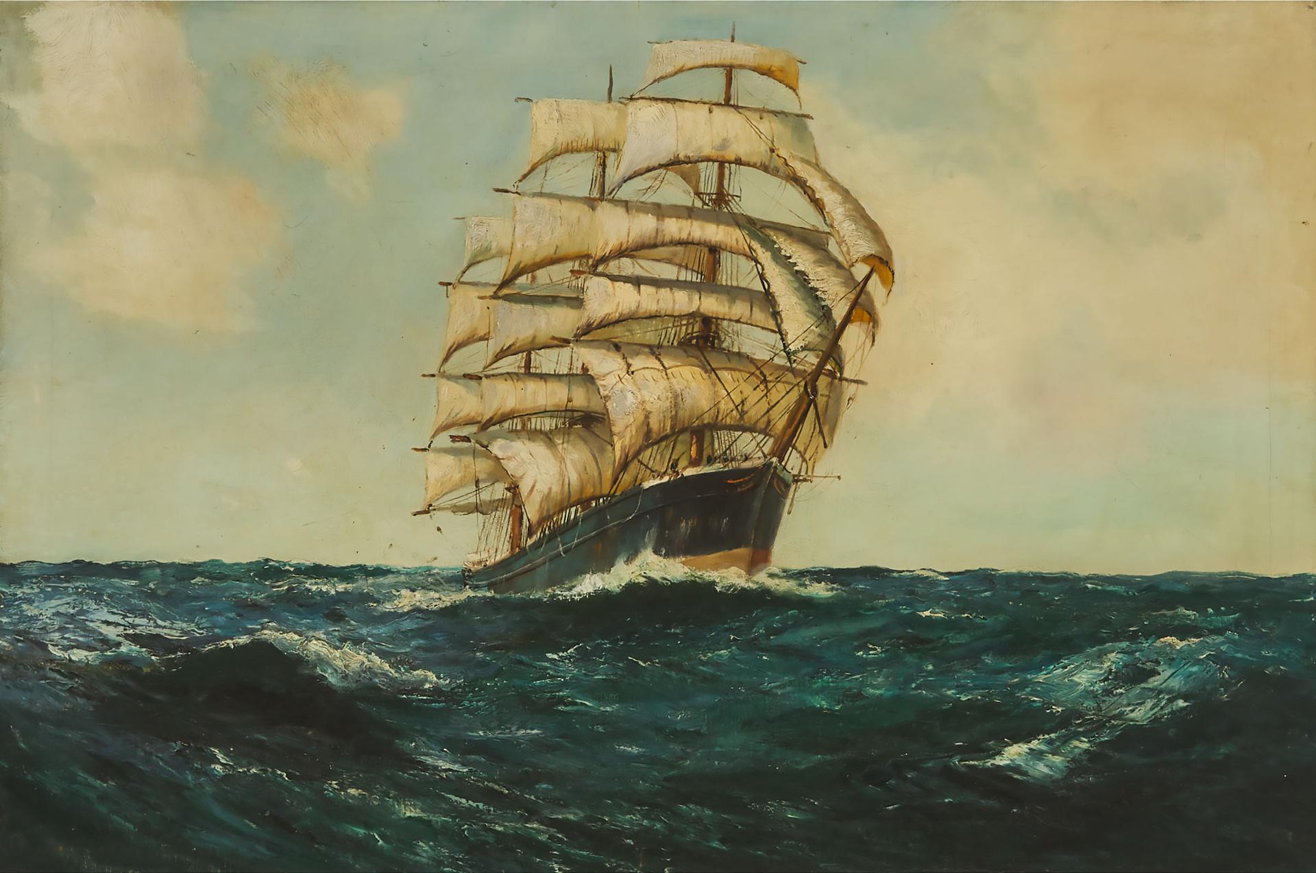 Daniel Sherrin (1868-1940) - Sailing Home