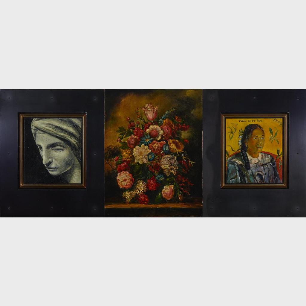 David Charles Bierk (1944-2002) - Still Life, To Art And Life: Michelangelo And Gauguin