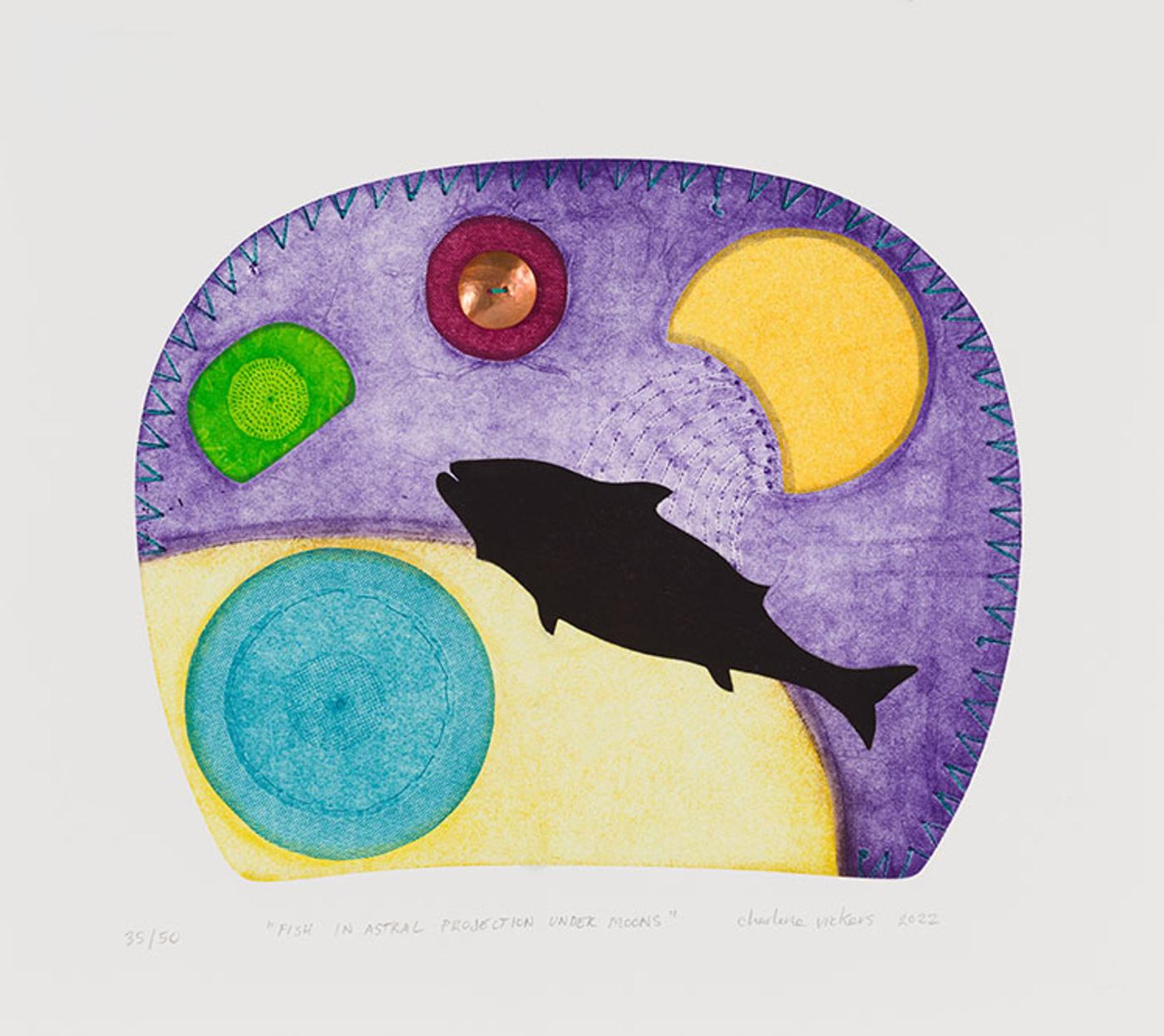 Charlene Vickers (1970) - Fish in Astral Projection under Moons