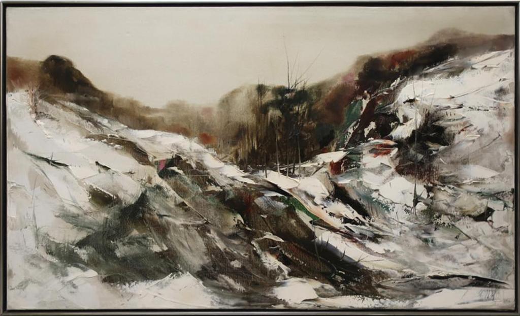 Moses (Moe) Martin Reinblatt (1917-1979) - Mountain Landscape
