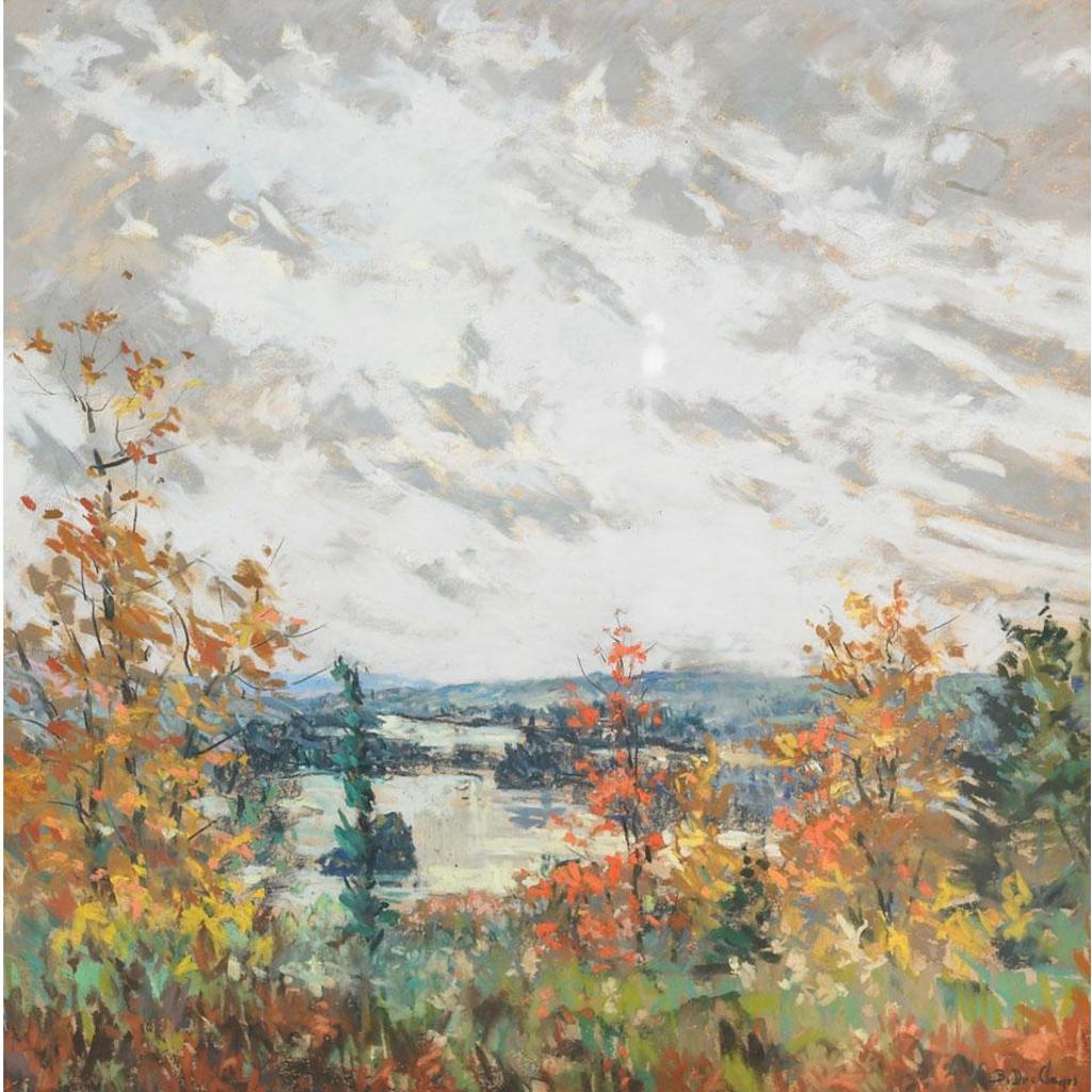 Berthe Des Clayes (1877-1968) - Fall Landscape