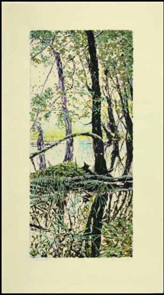 Janice (Jan) Jay Serr (1942) - Trees in Water 22 (00314/2013-T617)