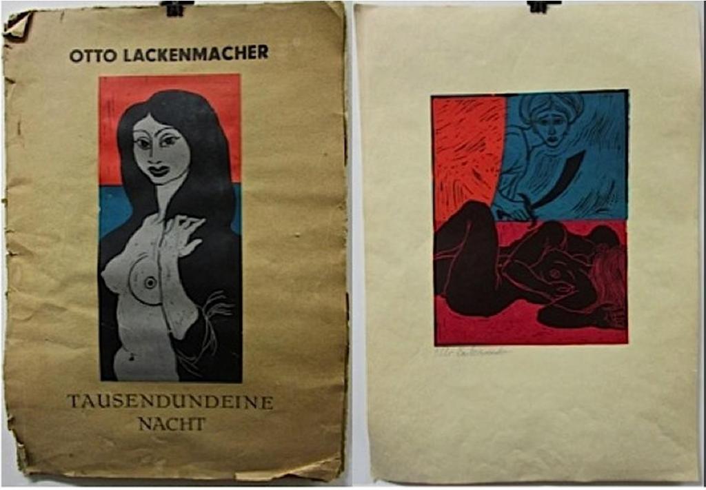 Otto Lackenmacher (1927-1988) - Tausendundeine Nacht (Thousand And One Night) - 1960