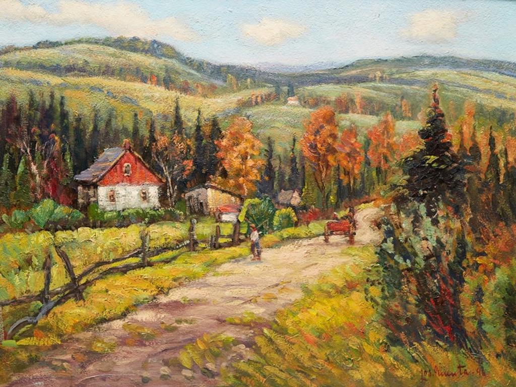 Joseph Giunta (1911-2001) - Autumn, Ste. Adèle, Laurentians