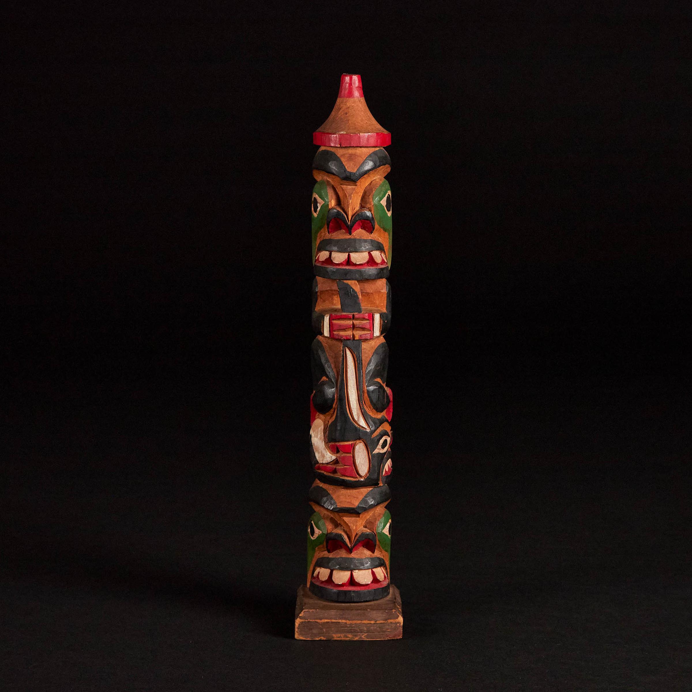 Wilson A. Williams - Model Totem Pole