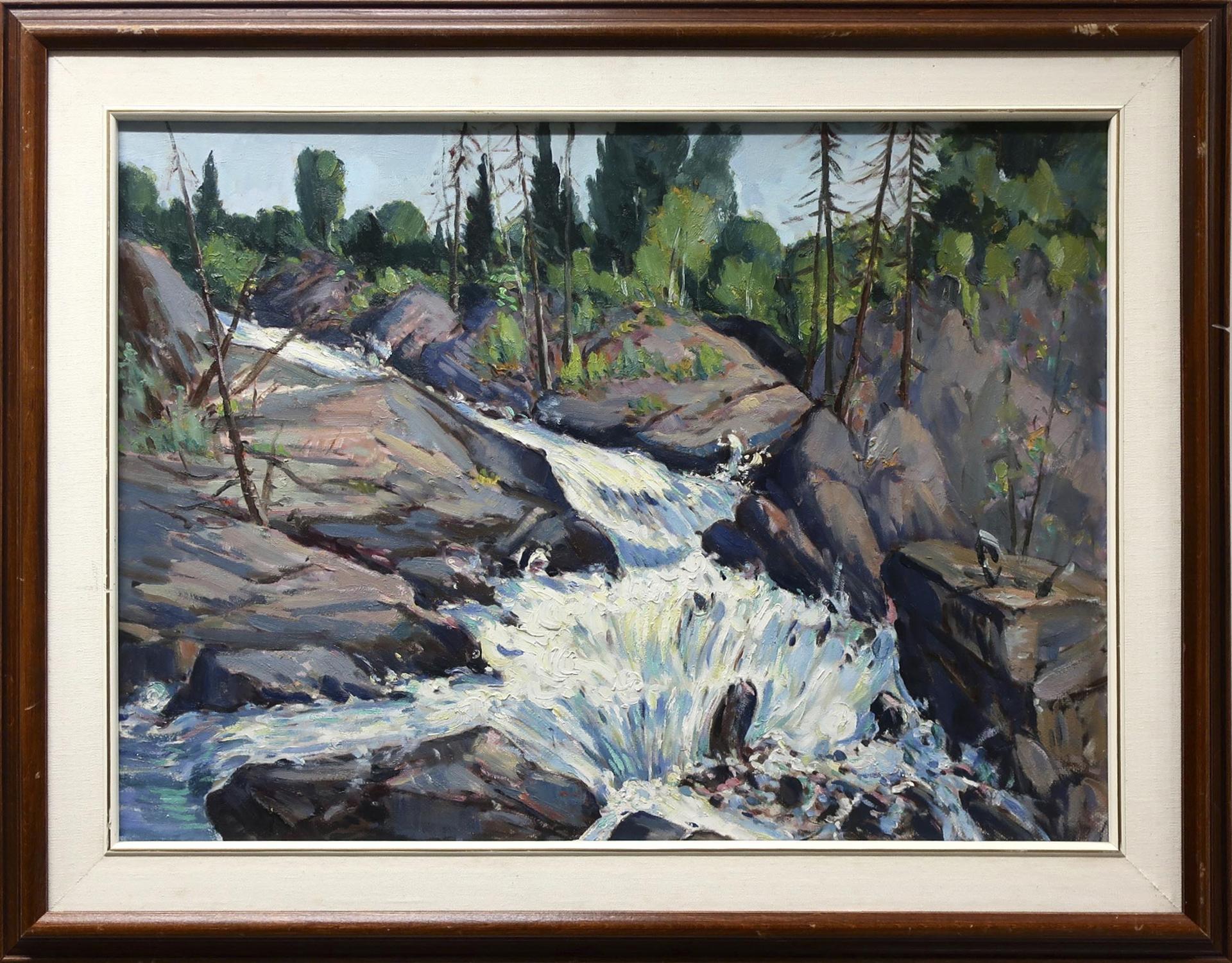 Peter Stoyanoff (1900-1977) - Waterfall Study