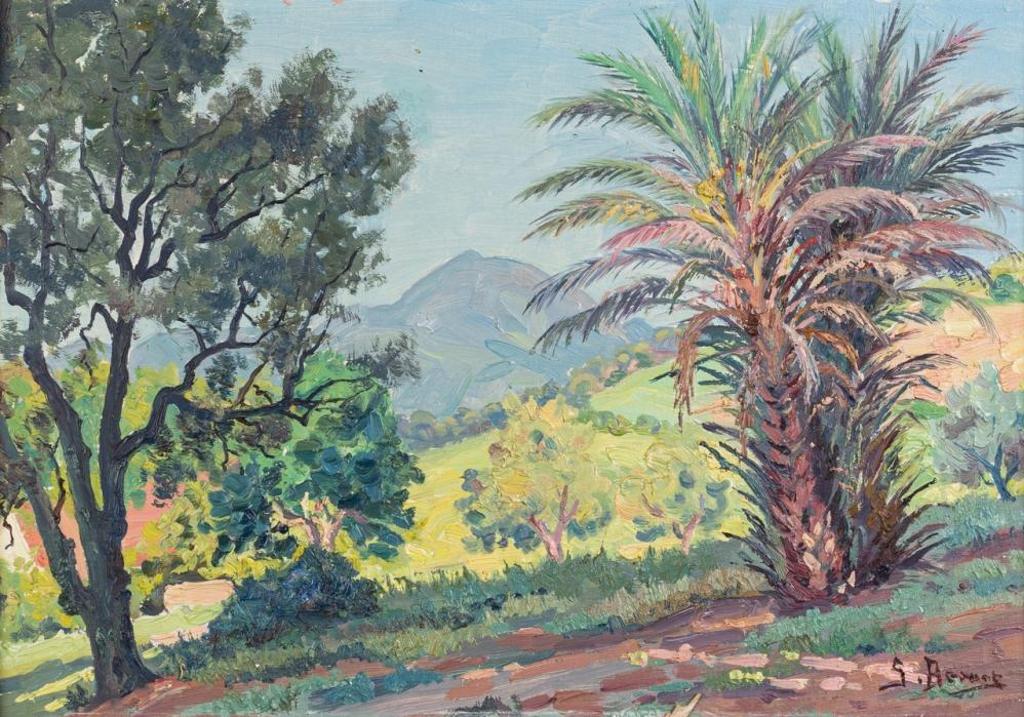 Suzanne Bernot (1899-1982) - Algerian Landscape