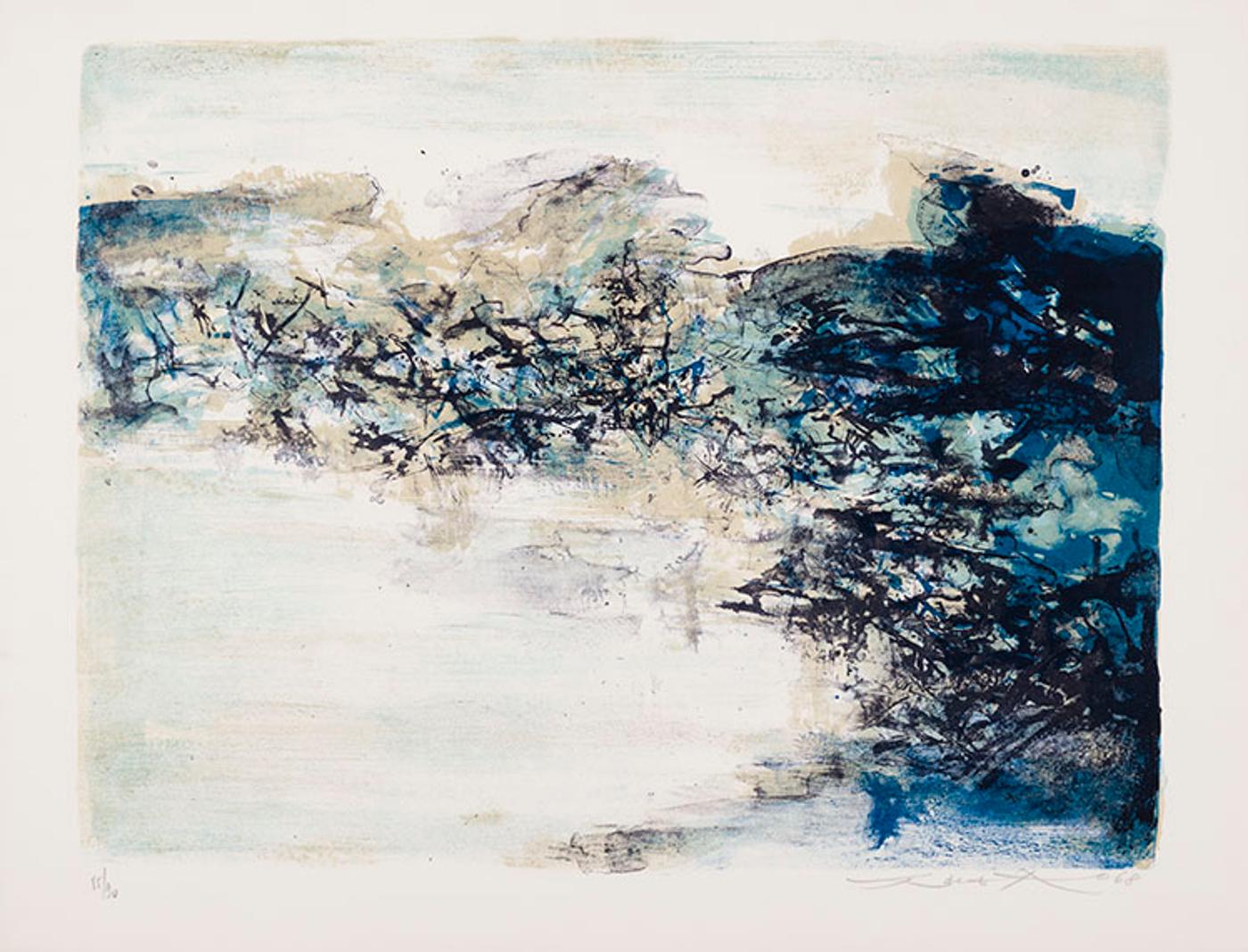 Zao Wou-Ki (1921-2013) - Untitled