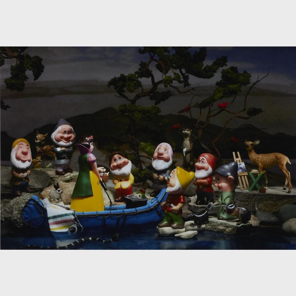 Diana Thorneycroft (1956) - White Pine And The Group Of Dwarfs (From The Series Group Of Seven Awkward Moments)