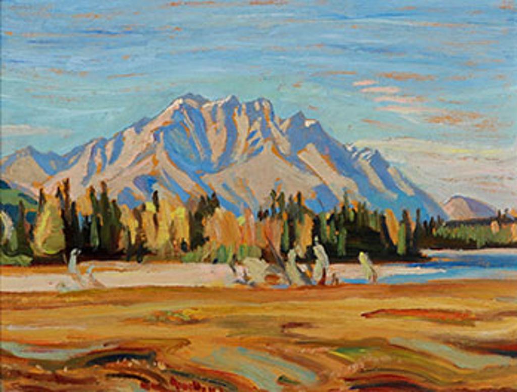 Alexander Young (A. Y.) Jackson (1882-1974) - Cascade Mountain from Canmore