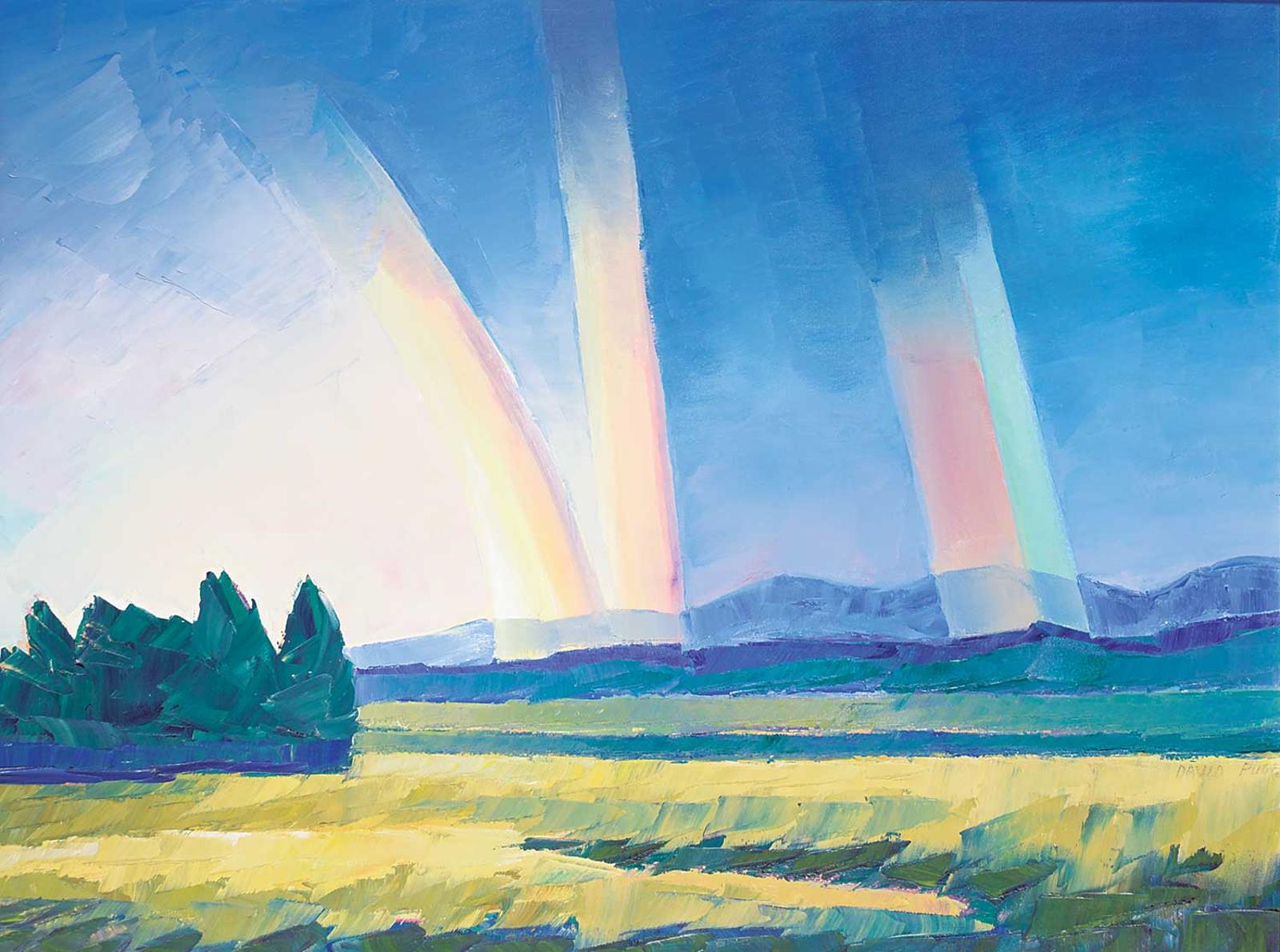 David Pugh (1946-1994) - Multiple Rainbows