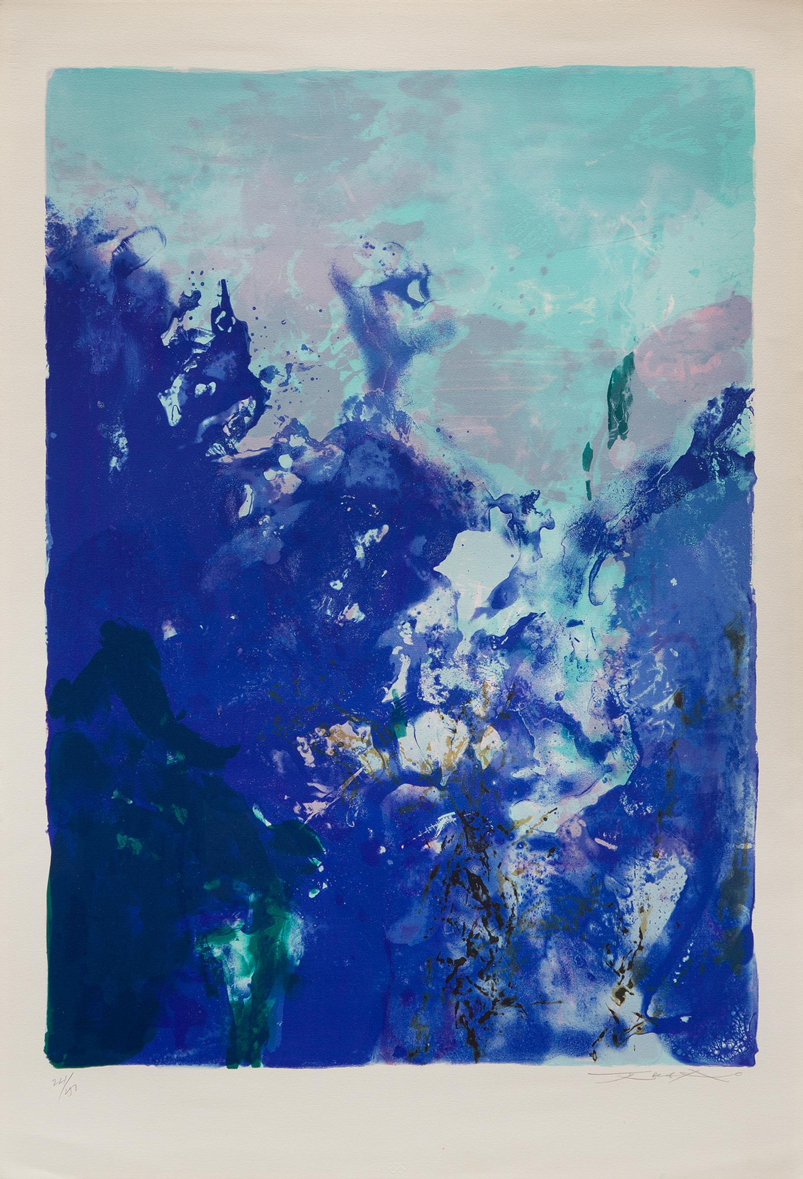 Zao Wou-Ki (1921-2013) - Suite olympique centennal, 1992