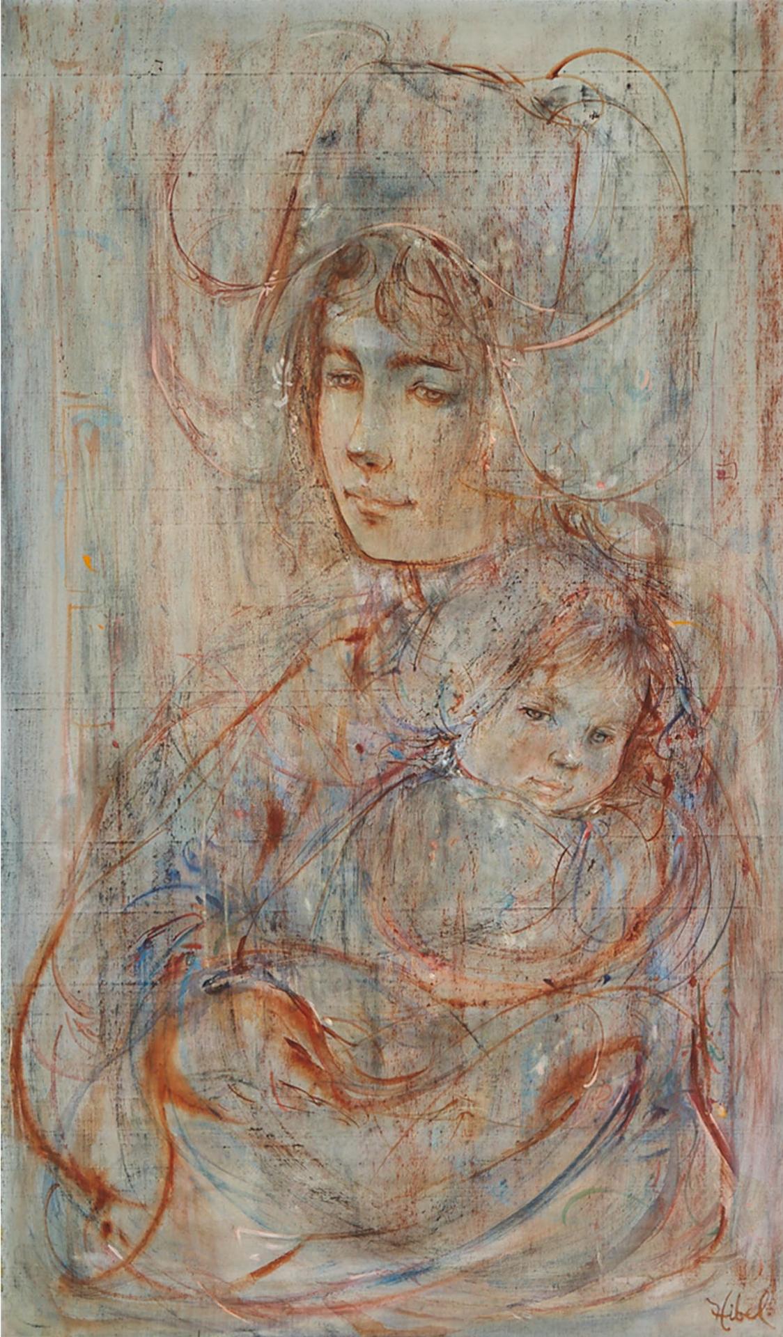 Edna Hibel (1917-2014) - Mother And Child