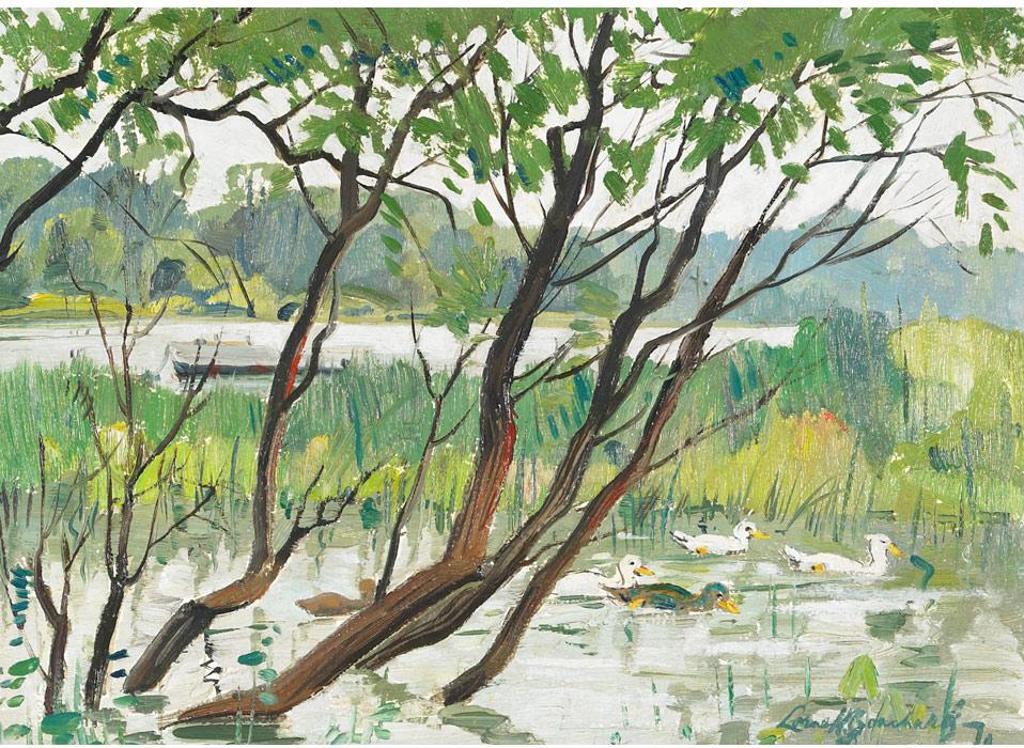 George Lorne Holland Bouchard (1913-1978) - The River, St. Hillaire