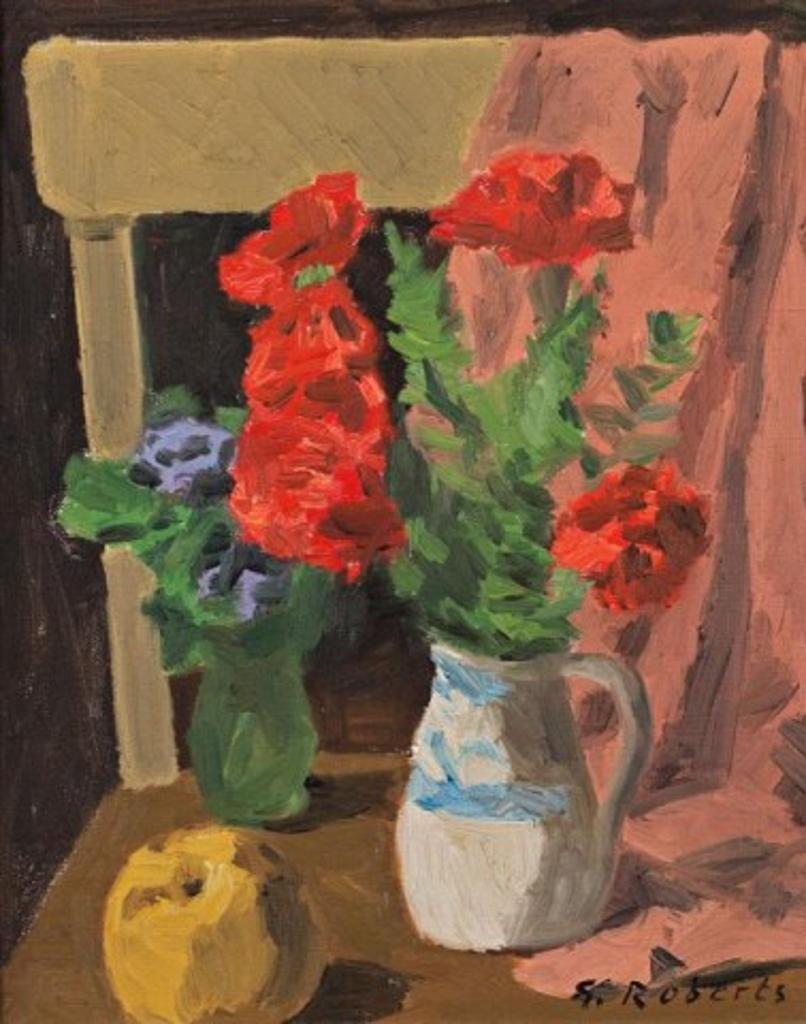 William Goodridge Roberts (1921-2001) - Red Flowers