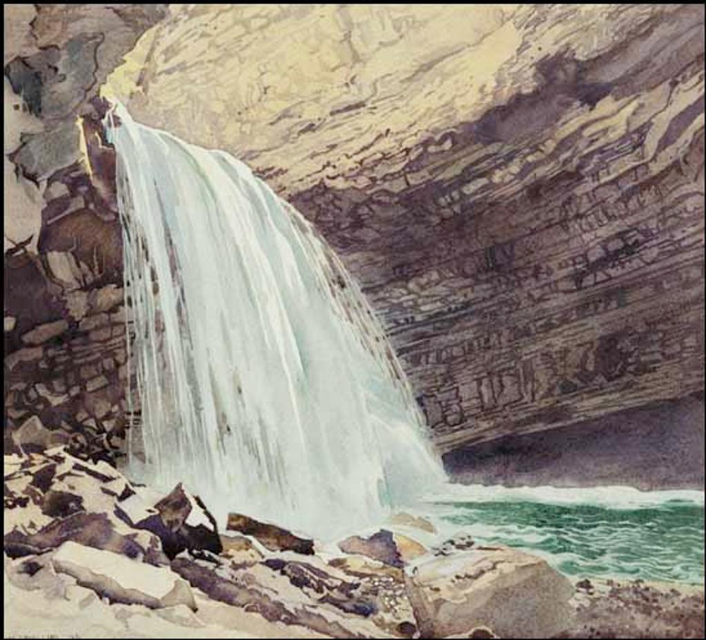 Walter Joseph (W.J.) Phillips (1884-1963) - The Cave, Johnson's Creek