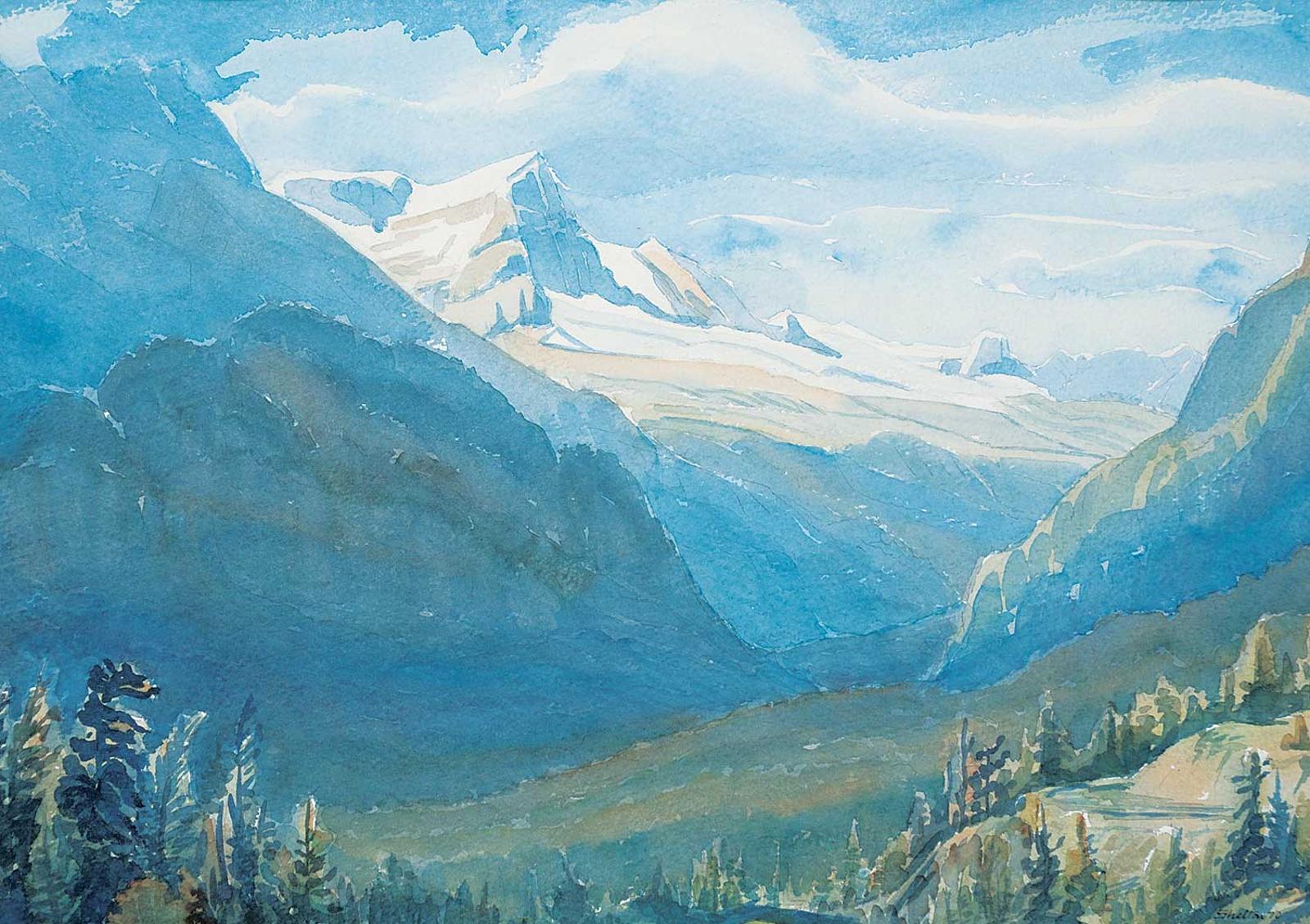 Margaret Dorothy Shelton (1915-1984) - Yoho Valley and Emerald Glacier