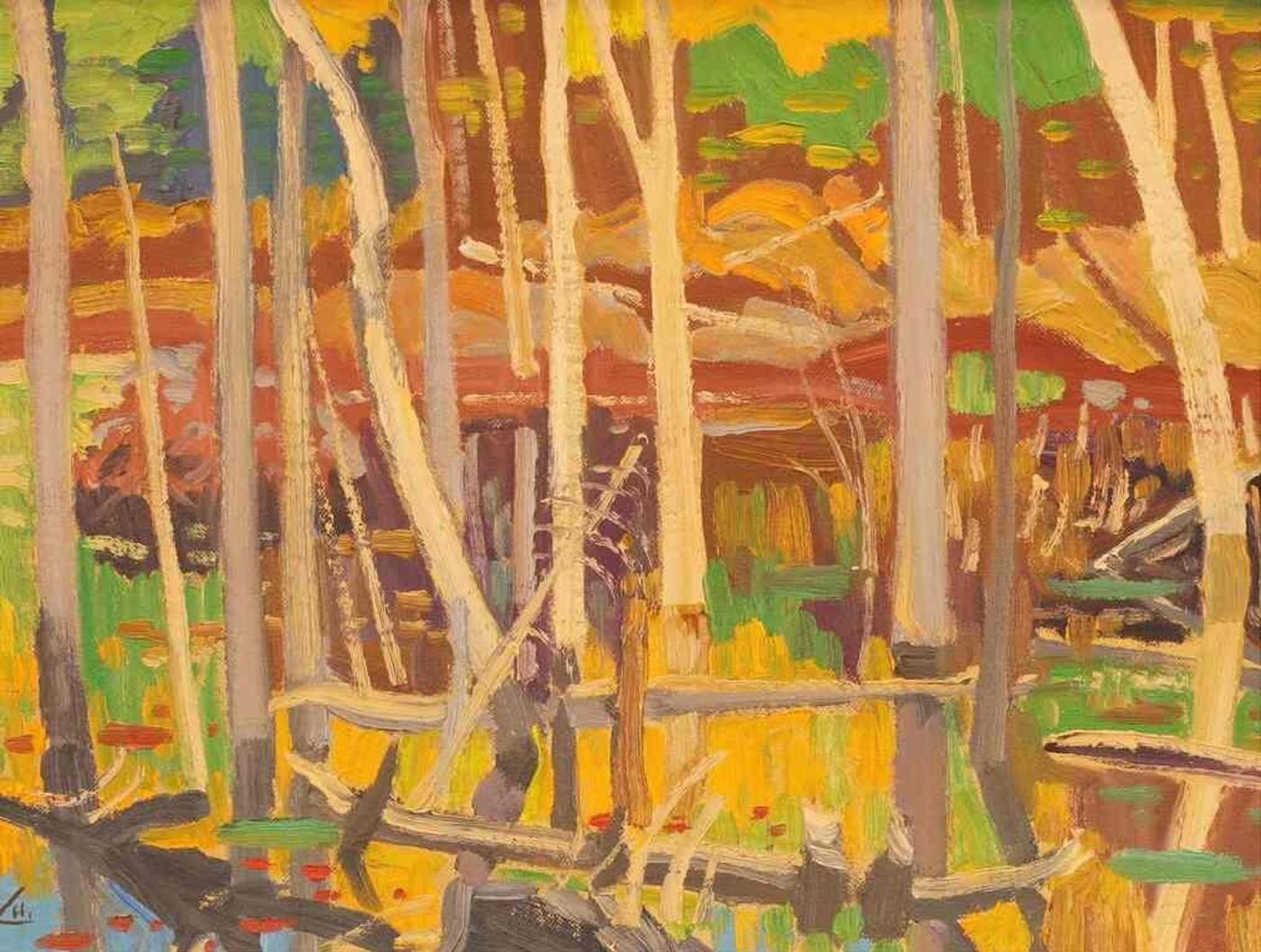 Illingworth Holey (Buck) Kerr (1905-1989) - Swamp, Autumn (Ontario); 1973