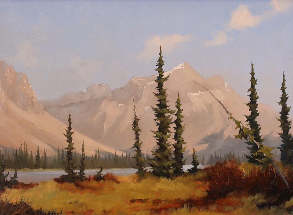 Karl E. Wood (1944-1990) - Bow Lake (30 Miles North Of Banff)